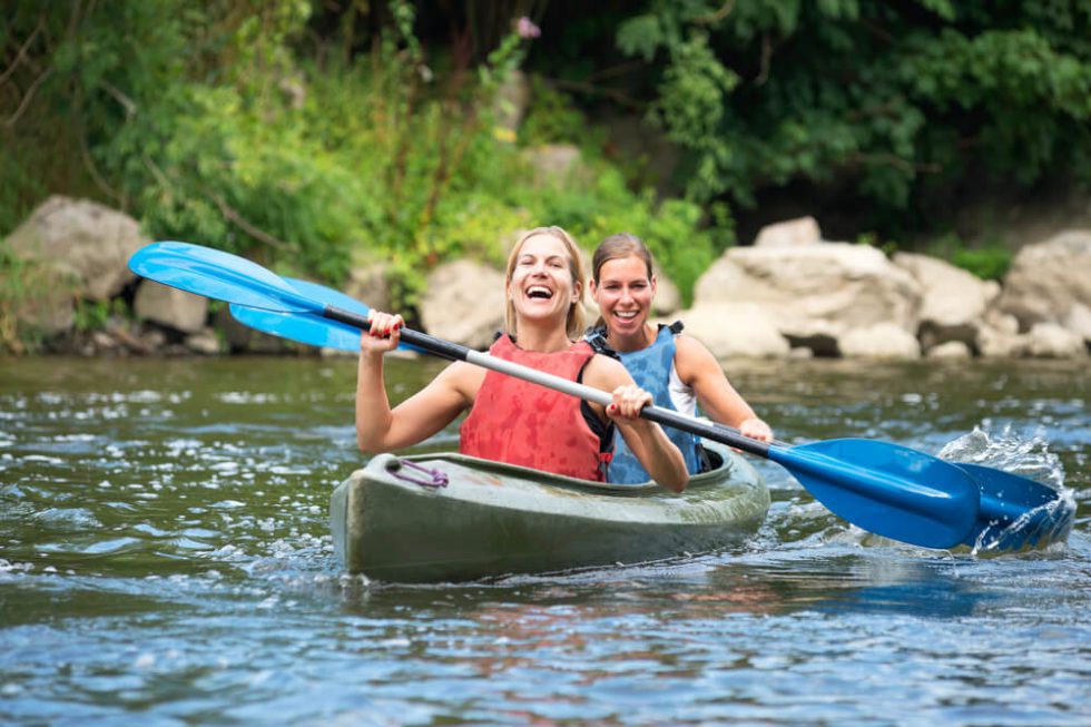 Kayaking And Canoeing Rentals In Ontario Nomi Resort   Kayaking Ontario 980x653 